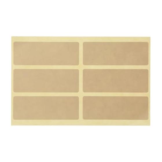 MUJI Polypropylene storage index sticker 5 pieces KGD93A5S