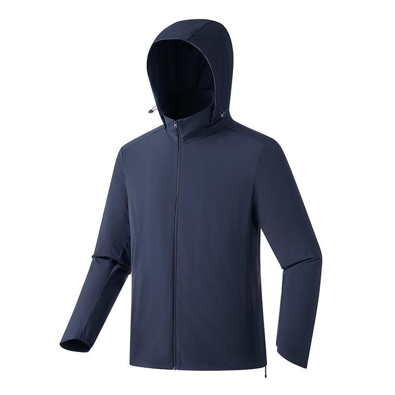 Couple s Lightweight Hooded Summer Sun Protection Fishing Jackets: Breathable  UV-Resistant for Men  Women M