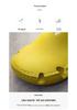 Super Soft Vietnamese Latex Closed-Toe Slippers: Non-Abrasive, Odorless Rubber Casual Shoes with Soft Soles for Men & Women