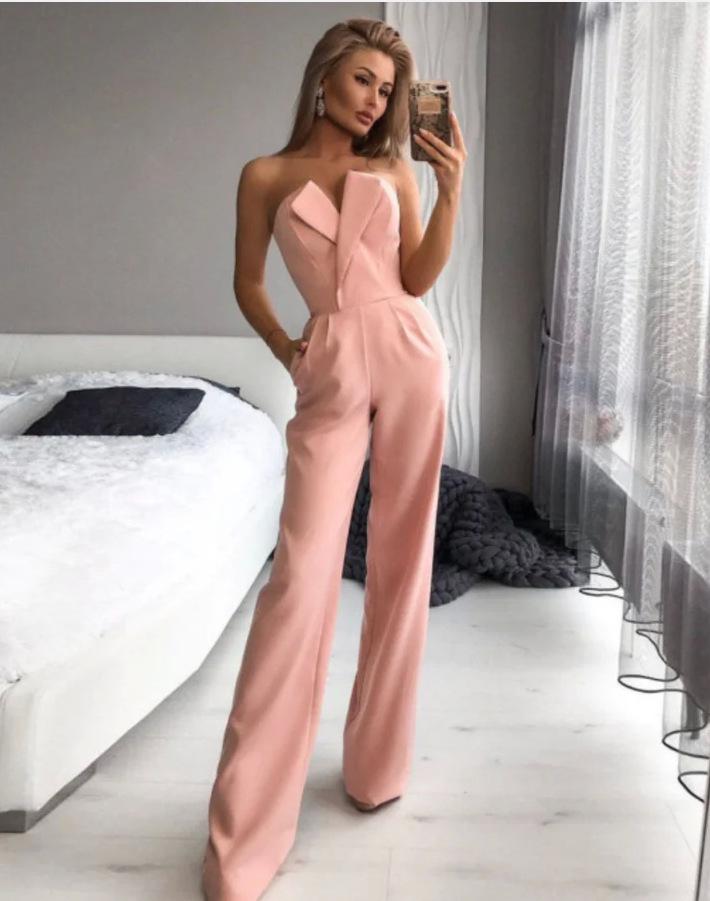 Spring & Summer Chinese Long Skirt Jumpsuit - Oblique Collar, Mid-Waist, Elegant Commuting or Evening Wear.