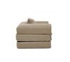 Corduroy Single Sleeper Sofa Convertible, Folding Sofa Bed, Space-Saving Guest Bed, High-Quality Corduroy Fabric, for Living Room, Bedroom, Apartment