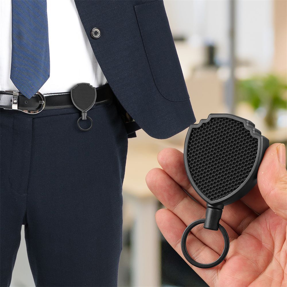 

Business Card Name Tag Holder Name Card Holder ID Badge Holder Retractable Keychain Badge Reel Clip