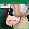 Vintage Heart Shaped Saddle Bag For Women 2024 Fashionable Pu Handbag With Magnetic Closure