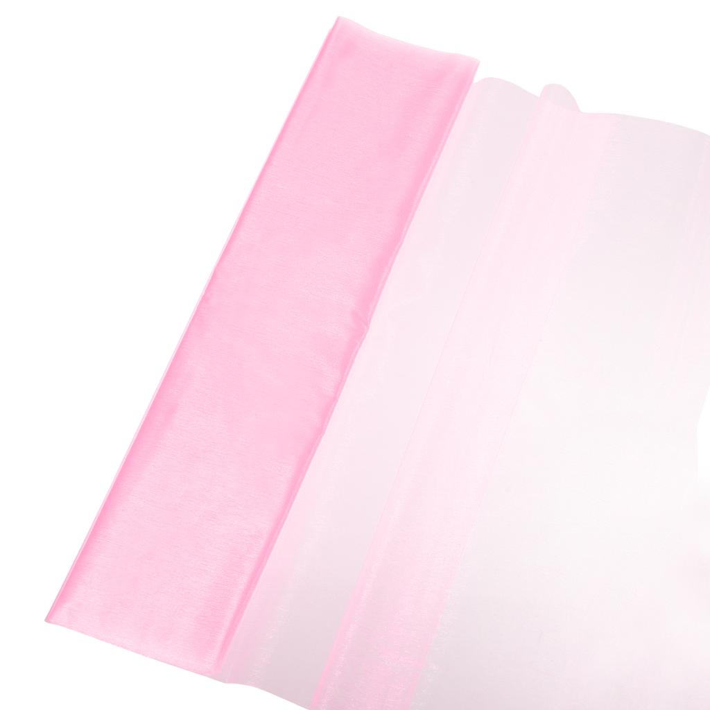 Tulle Sheer Bay Window Gauze Curtains Tulle Fabric Backdrop Curtains for Party Supplies Wedding Birthday 19" by 10.9 Yard