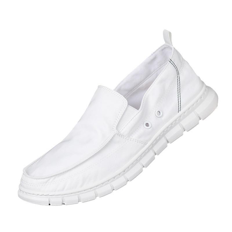 Spring Men's Canvas Shoes New Casual Flat Shoes Low Top Shoes Korean Version Autumn Breathable Men