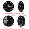 Math Equations and Notations Mathematics Chalkboard Geek Wall Clock Educational Gifts For Kids Teachers School Classroom Decor