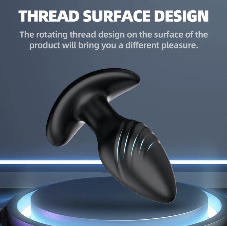 App Control 360 Rotation Butt Plug Vibrator for Adult Vibrating Anal Plug Adult Sex Toys for Men Prostate Massager Women Sex Toy