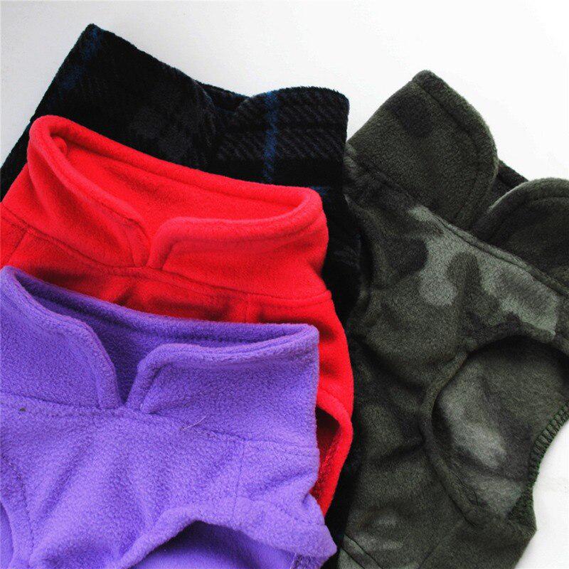 Kjæledyr Hunder Høst Vinter Tykket Vest Frakk Små Middels Hunder Varmt kostyme med trekkring