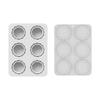 6-Cavity Chocolate Dessert Mold Creative DIY Baking Cake Molds  Pastry Making