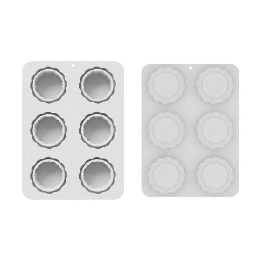 6-Cavity Chocolate Dessert Mold Creative DIY Baking Cake Molds Pastry Making