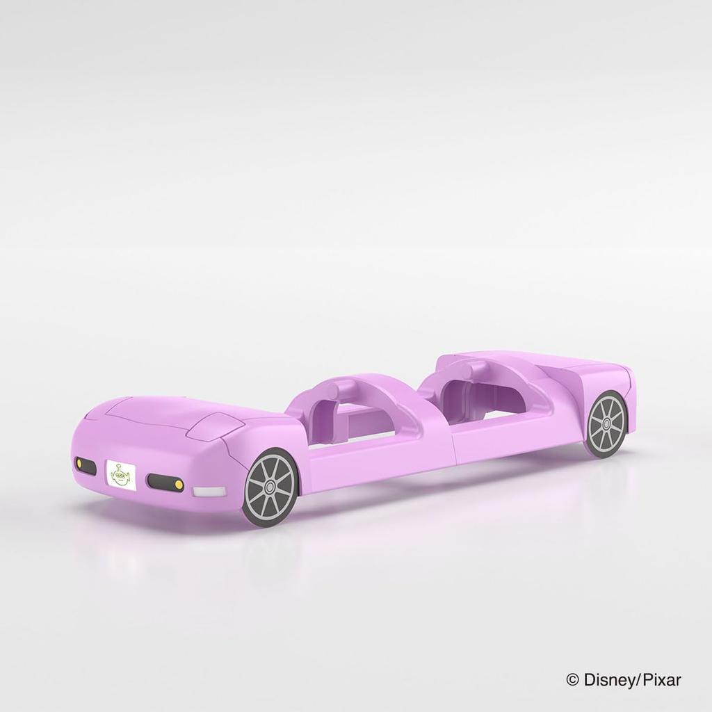 Aoshima Bunka Kyozai Rakupla Tocotoko No. DP-06 Toy Story Alien Open Car Pre-Colored Plastic Model
