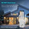 Dual Network Interface Wifi 6 Repeater Signal Amplifier Router 300Mbps Signal Booster Cellular Communication Amplifier