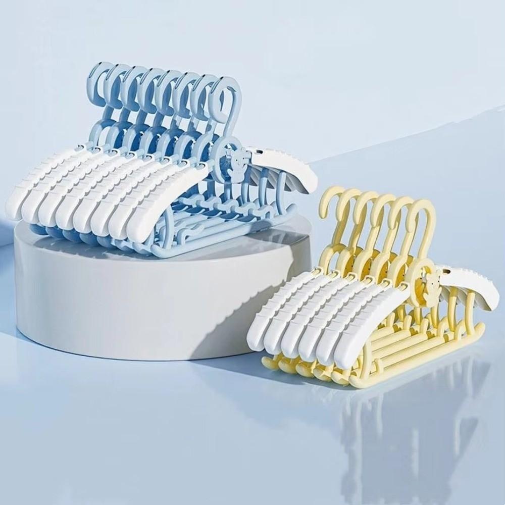 10 Pcs Extendable Kids Clothes Hanger Space Saving Children's Clothes Hanger  Baby Specific