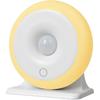 WADERA Motion Sensor Night Light, Rechargeable Motion-Activated Night Light | Warm Light, Cordless 2000mAh Battery Operated, Stick On