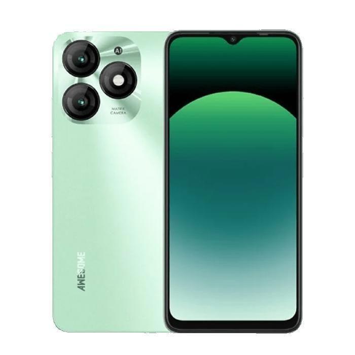 Smartphone Pas Cher Itel A70 12GO+256GO Écran 6.6" 120hz 5000mAh Telephone Portable Android 13 13MP Dual SIM 4G/GPS Vert