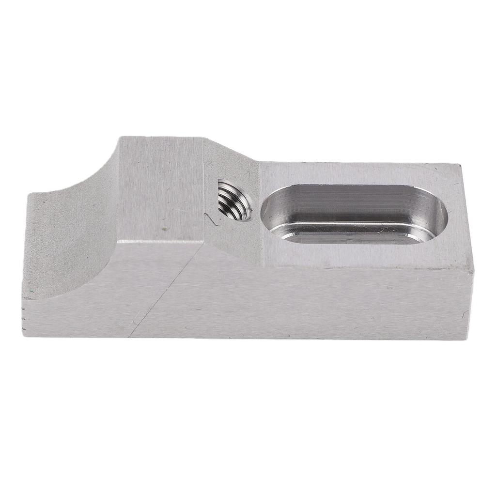 2 Pcs Side Clamp Vise M6 Clamping Screw and Through Hole CNC Side Fixture Clamp Flat End Bench Vise for Milling