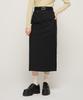 Cargo Bros For Woman Basic Cotton Long Skirt (Black)
