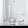 Elegant Transparent Glass Vase for Home Décor – Large Straight Tube Design for Floral Arrangements