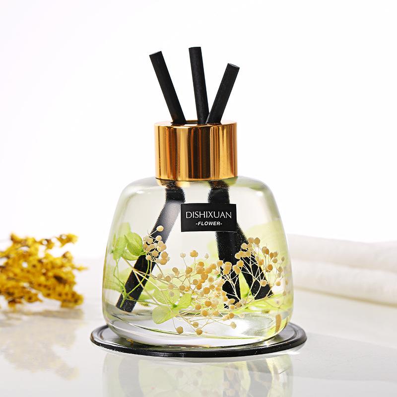 120ml Everlasting Flower Car Perfume: Long-lasting, Light Fragrance Seat Ornament for Car Interiors, Flameless Aromatherapy, Perfect for Ladies