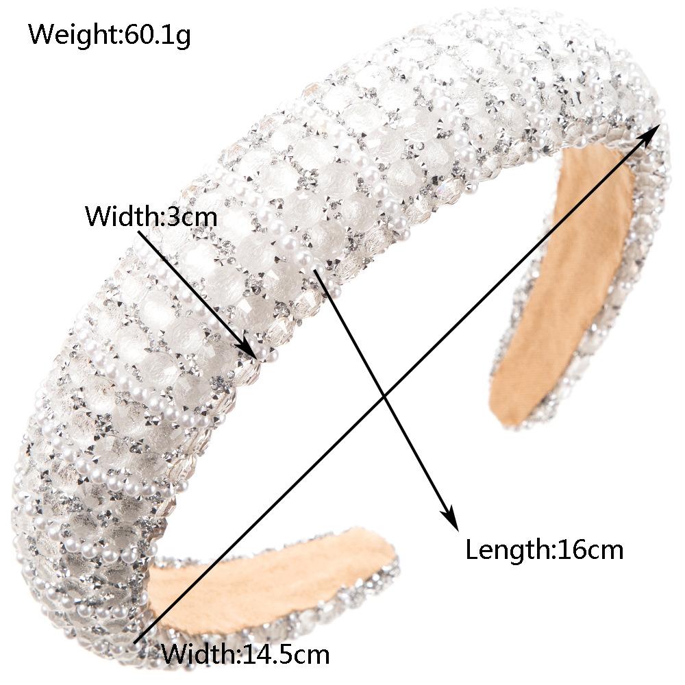New Style Sponge Hairband, Fashionable and Versatile, Wide-edge Outdoor Hair-styling Headband for Women