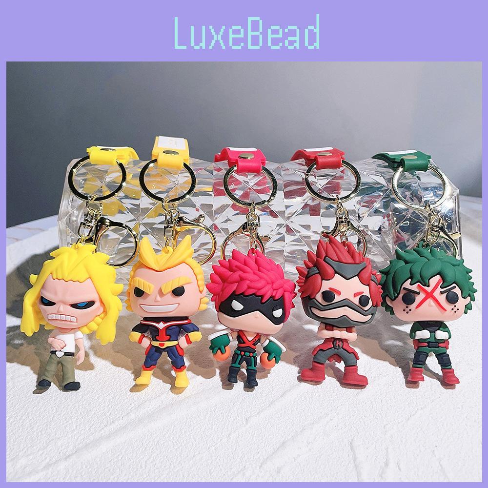 My Hero Academia Keychain Collectible Adorable Deku Bakugo Shoto Kirishima Gift
