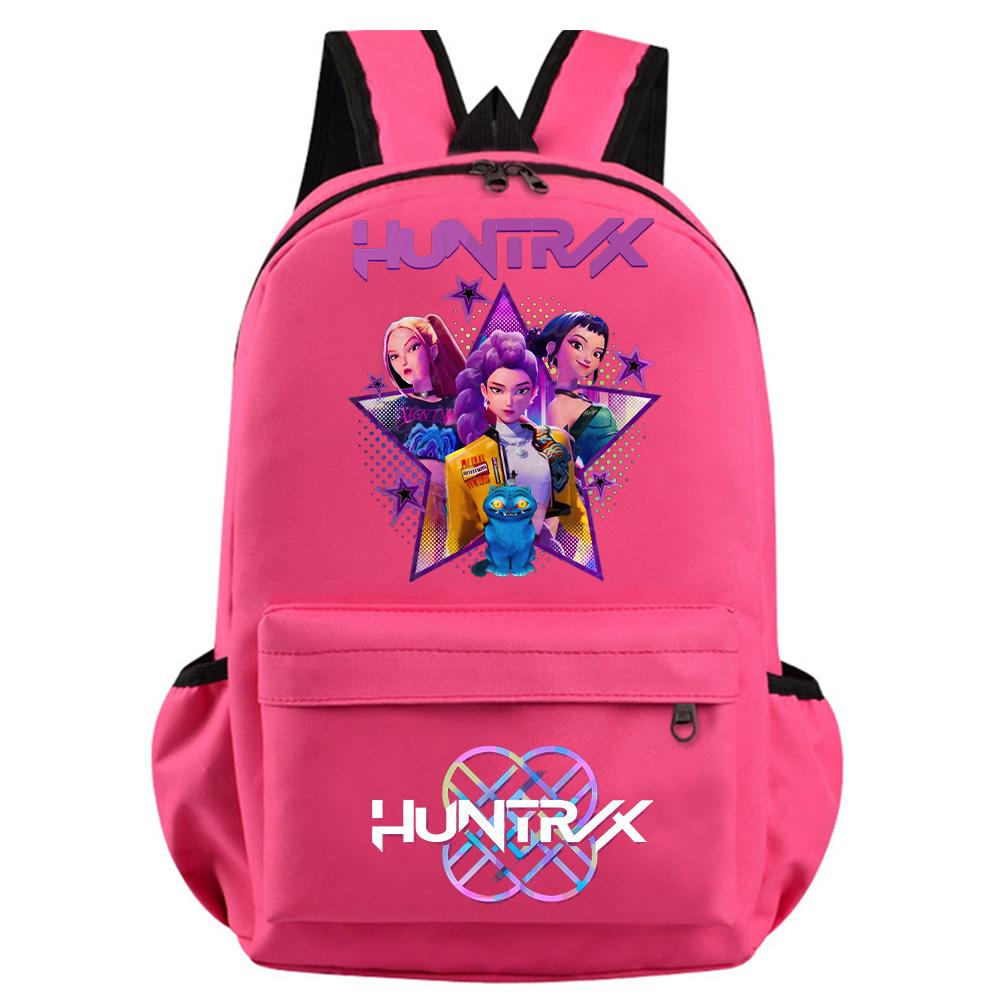 Anime K-Pop Demon Hunters Printed Backpack for Teenager Student Girl Boy Bookbag Schoolbag Women Large Capacity Waterproof Travel Bag Kid Gift