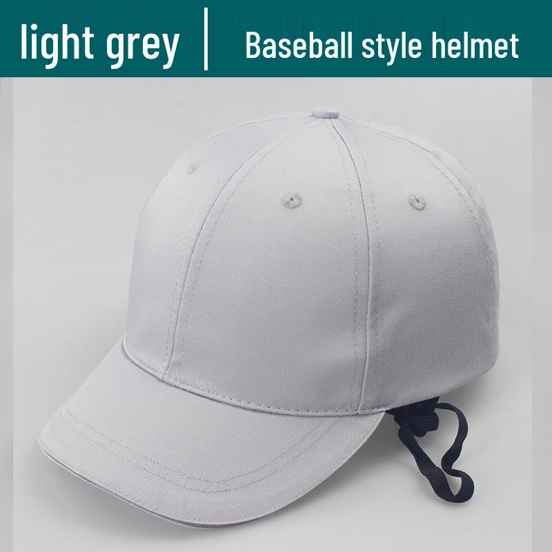 Breathable ABS Safety Helmet with Duckbill Design - Lightweight, Anti-Smash & Collision Protection for Work Environments