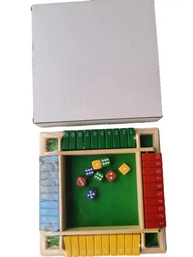 Dwustronna gra karciana typu flip: Czterostronne inspirowane szachami puzzle imprezowe dla dorosłych i rekwizyty do picia