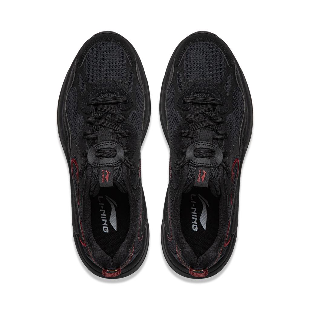 Li Ning Nebula Cushioning Slip Resistant Abrasion Resistant Breathable Support Lightweight Low Top Casual Shoes Men's AGCW029-1