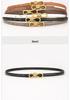 2025 Women's Versatile Genuine Leather Bowknot Waist Cinch - Thin Decorative Belt for Skirts and Shirts