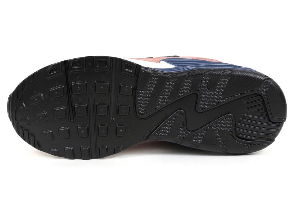 Mozu Air Cushion Sole Pink Size 23cm Women's Lace-Up Sneakers, Navy,