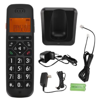 Cordless Phone Big Button Handset Cordless Phone Caller ID Call Waiting Call Blocking Full Duplex Sp