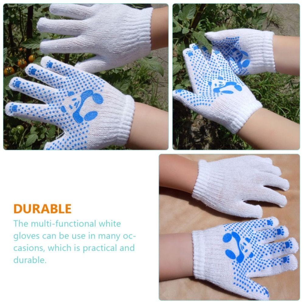 1 Paar Rutschfeste Kinder Arbeits- und Handschutzhandschuhe Kinder Gartenhandschuhe Hof