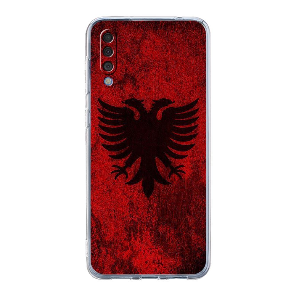 Albania Albanians Flag For Samsung Galaxy A14 Case A50 A70 A30 A40 A20E A10S A20S A02S A04S A12 A22 A32 A34 A42 A52 5G A54 Cover