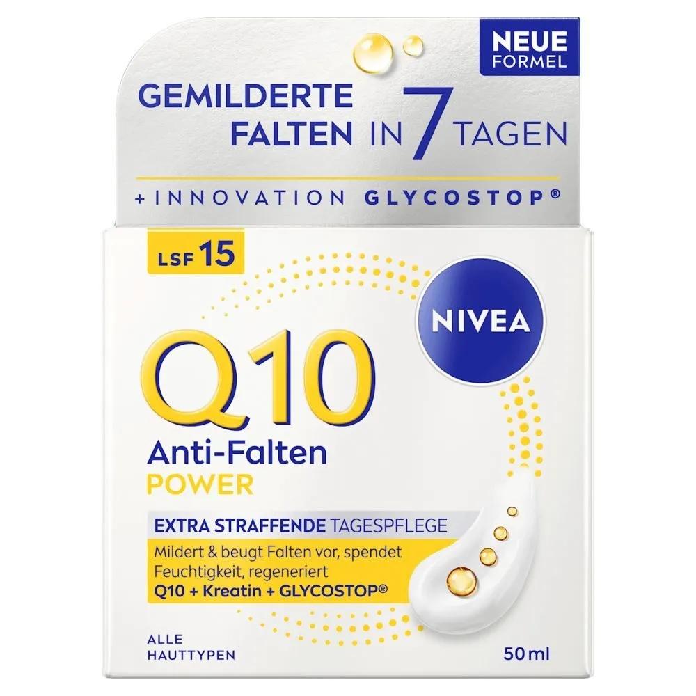 Nivea קרם פנים יום Q10 עם מקדם הגנה 15 50 מ"ל