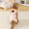 High Elasticity Cat Sterilization Suit Soft Thin Fabric Pet Anti-Licking Vest Breathable Comfortable Pet Weaning Suit Daily Wear