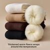 Polyester Cotton Winter Warmer Thicken Sock Calf Terry Socks Keep Warm Tool  Winter Warmer