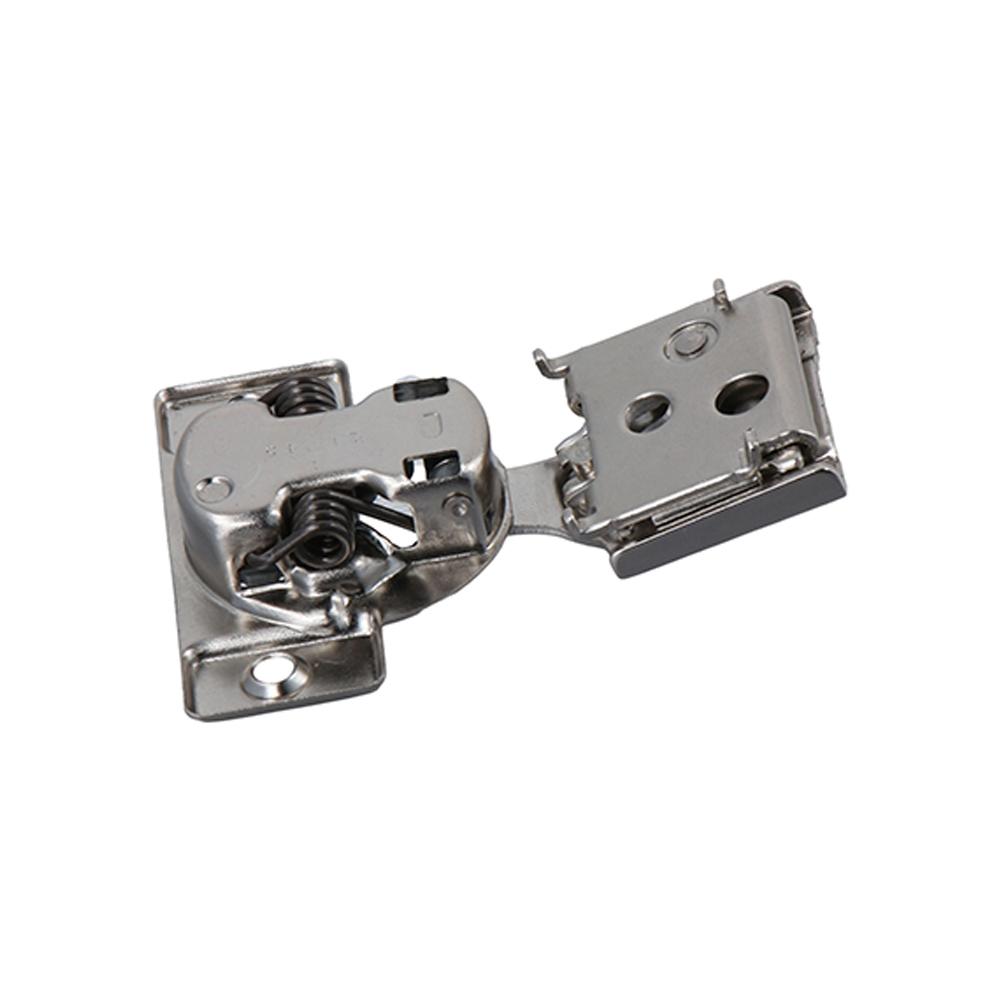 Self Closing Kitchen Nickel Plated Cabinet Hinges 1/2 inch Cabinet Hardware Overlay