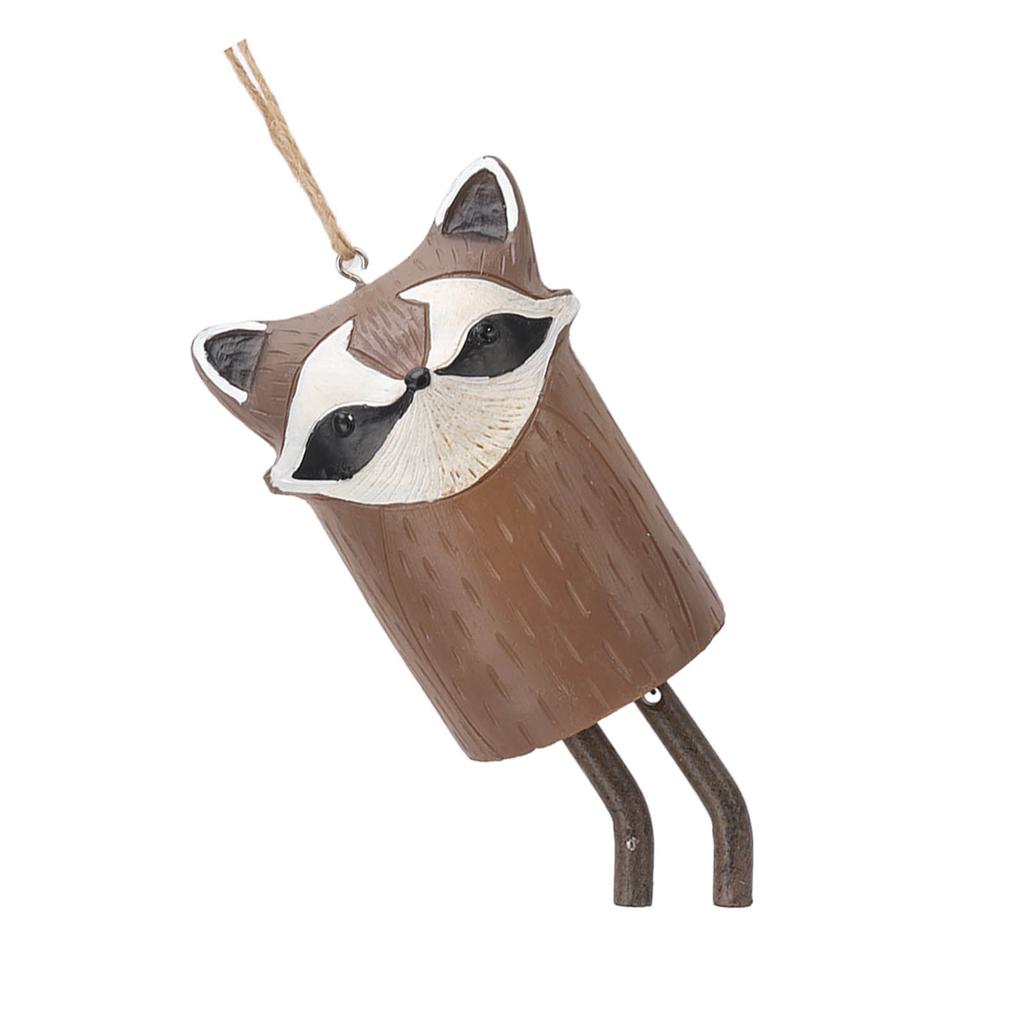 Rustic Hanging Animal Wind Chimes Resin Hand Made Natural Garden Decoration for Gardens Backyards