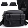Men's Crossbody Bag Multi-compartment Business Shoulder Bag