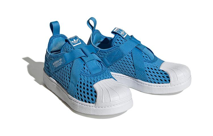 Kids' Sneakers Adidas Originals 360 CF C Low top Kids' Skateboarding Shoes White Blue Children Aged 3 7 Years