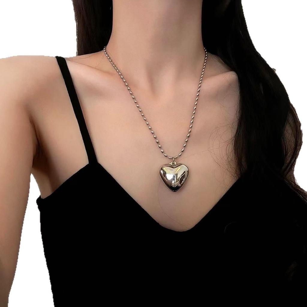 Fever same love necklace early spring accessories necklace sweet cool spice girl style necklace light luxury niche neck accessories