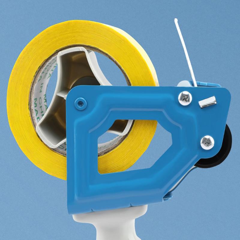 1 stk Tape Forseglingspakker Tape Dispenser Kapabel 5 cm Bredde Kontor Forseglingstape Holder