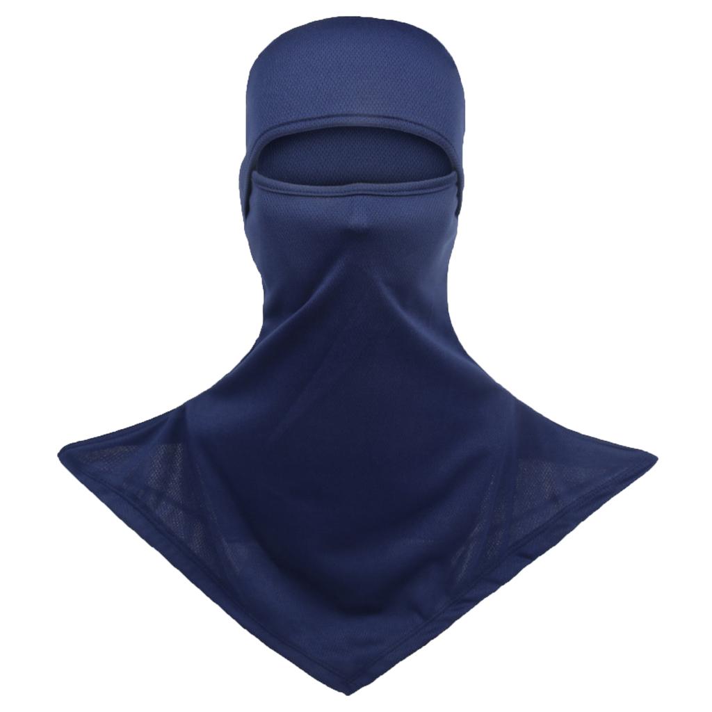 Maschera Balaclava Integrale Maschera Facciale Tessuto Traspirante Leggero Protezione UV Ghetta per il Collo per Attività all'Aperto Ciclismo Corsa Escursionismo