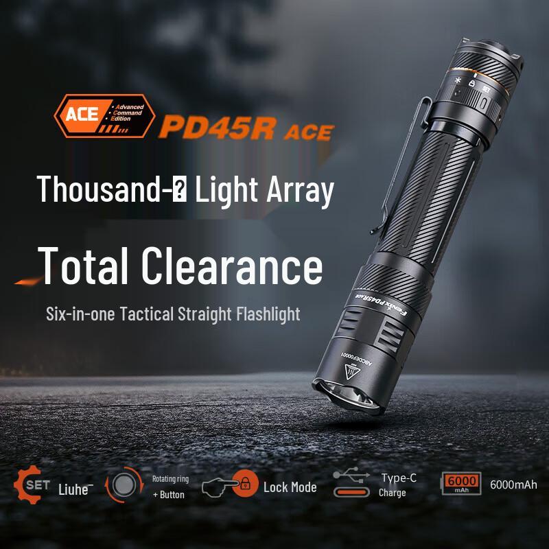 FENIX PD45R ACE Tactical Flashlight