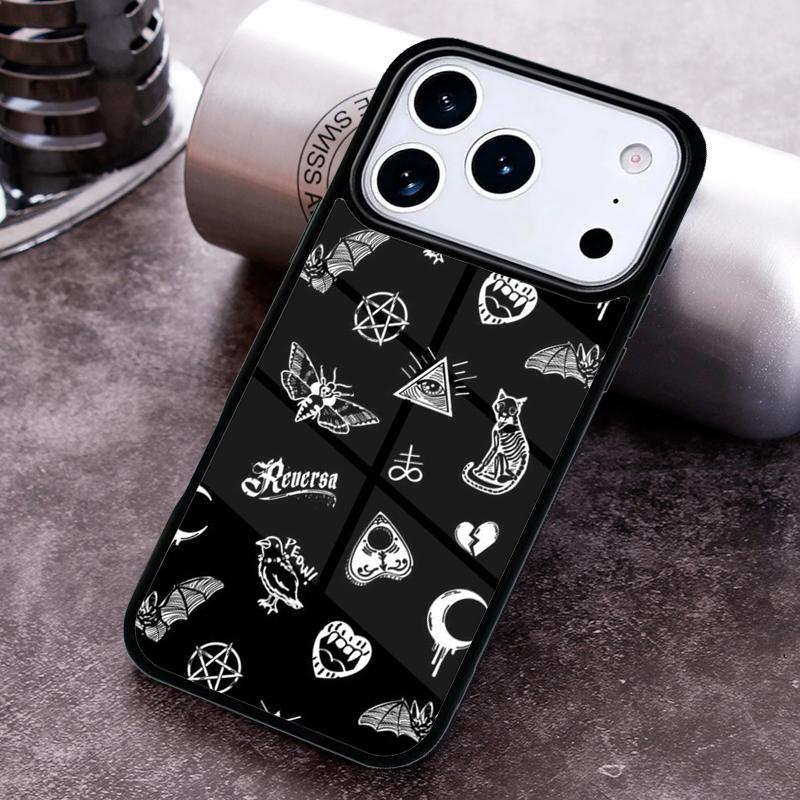 Holographic Ouija Phone Case for iPhone 17 16 15 Pro Max Air 14 13 12 11 Plus Shockproof Cover