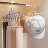 1Pc New Hat Rack Instagram-Style Cap Organizer With Hanging Hooks, Fits 8 Tall Caps For Dorm Closet Wall Mounted Baseball