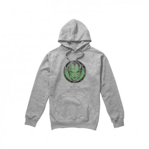 Marvel Mens Secret Invasion Badge Hoodie