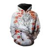 Autumn New Men's Animal Tiger Sweatshirts 3D Printed animal Hoodies Sports hoodie loose long sleeve pockets Fashion Hoodie