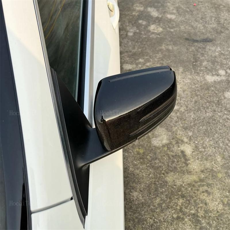 Black Rear View Mirror Cap for Mercedes-Benz W176 W246 W212 W204 C117 W221 C218 a B C E S CLA GLA GLK Class Auto Acces